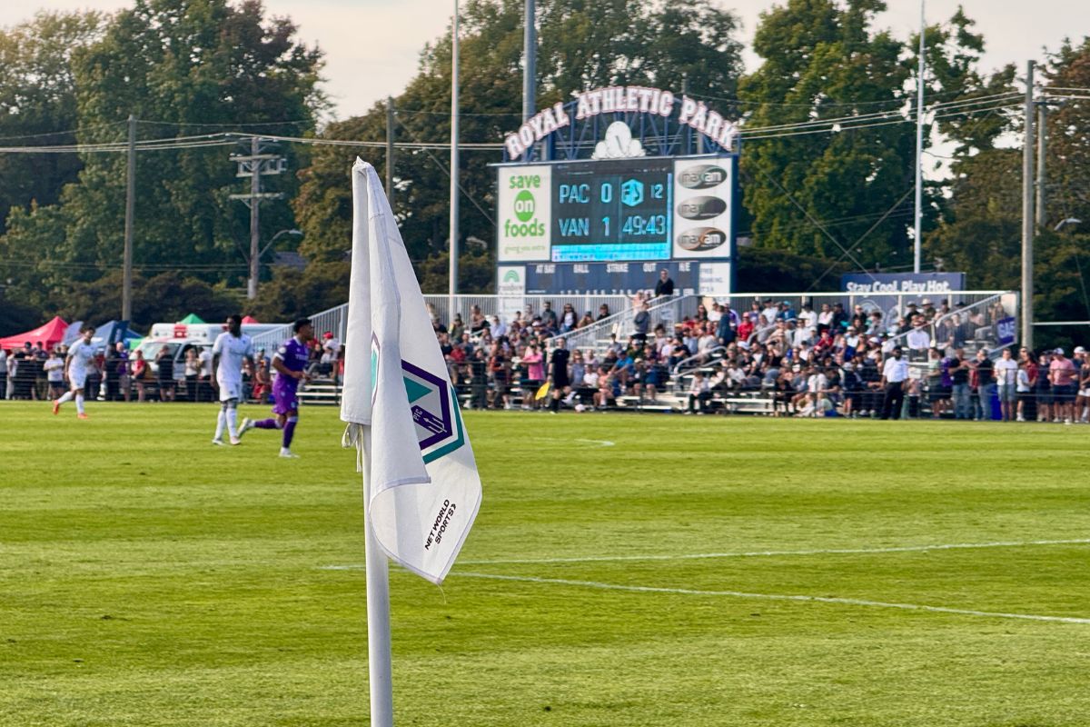 Pacific FC salvages late draw in Victoria at packed Royal Athletic Park