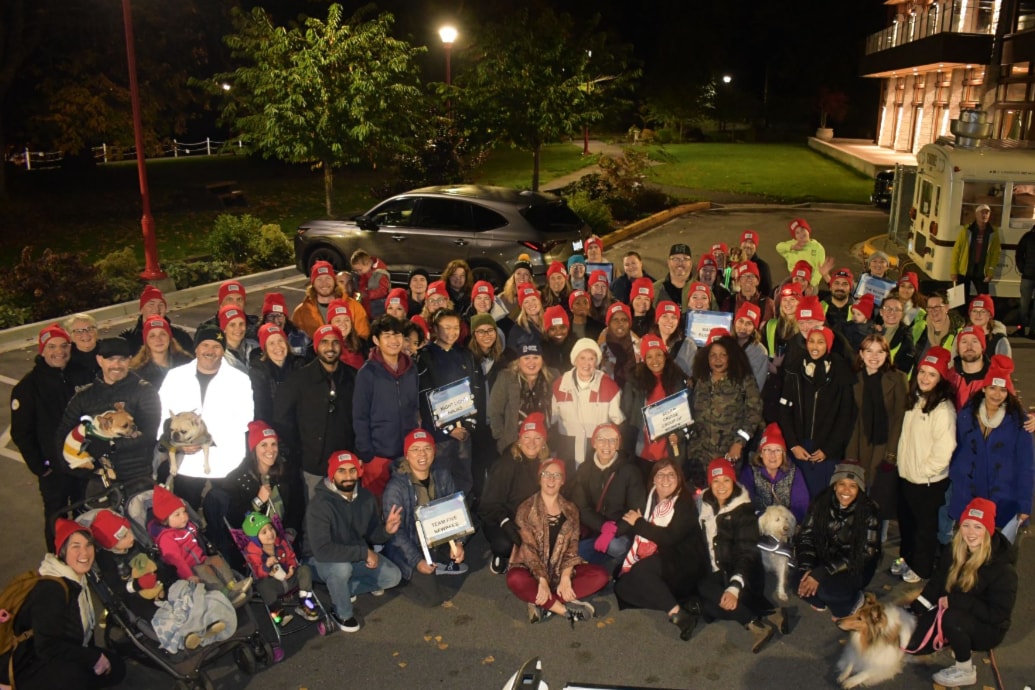 Victoria Night Light Walk illuminates need for domestic violence services