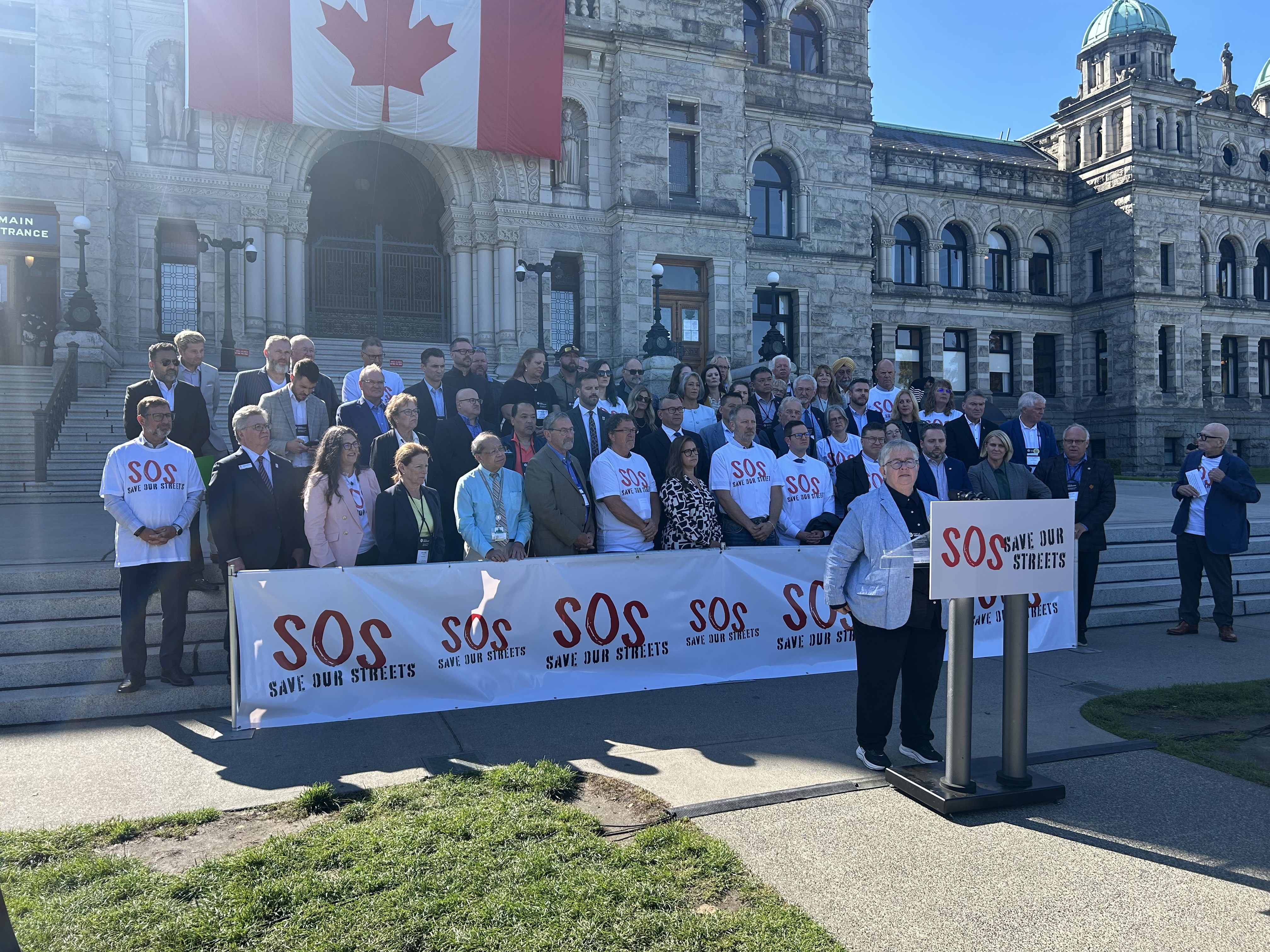 Mayors call for help as social disorder holds B.C. communities 'hostage'