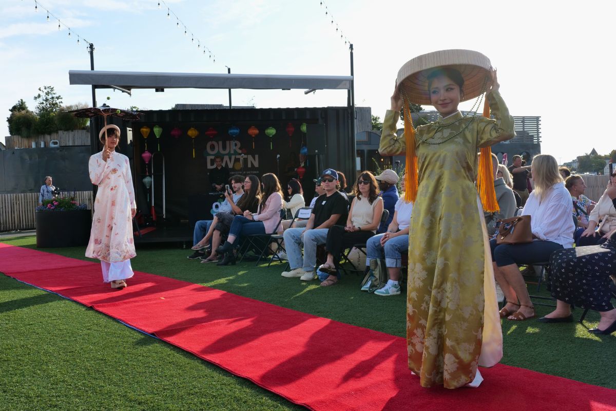 PHOTOS: Vietnamese fashion, food, culture liven up Victoria’s Ship Point