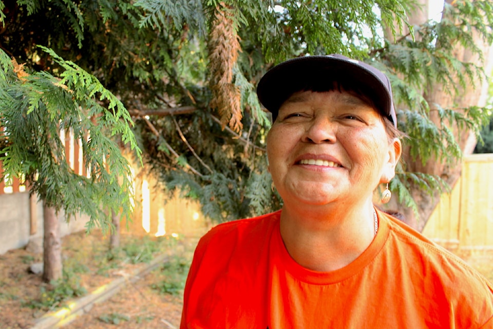 Carol Baker recently got her sight back thanks to the support she got, including from Orange Shirt Day Victoria, for her eye surgery. 