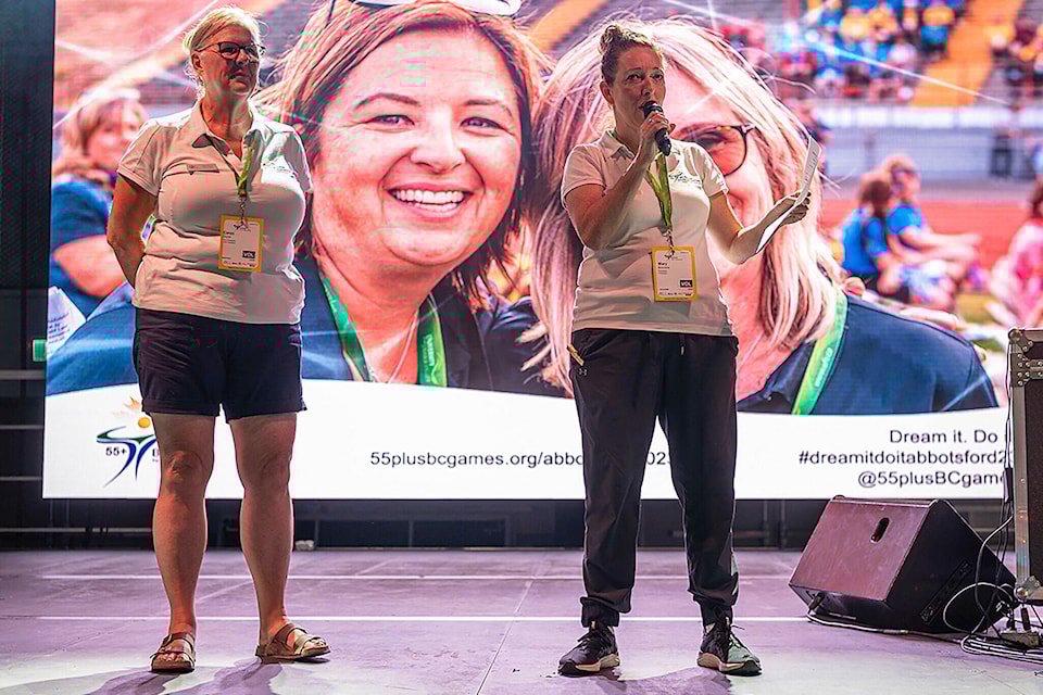 PHOTOS About 1,000 volunteers helped out at 55+ BC Games in Abbotsford