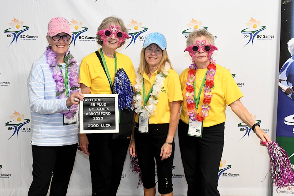 The participant accreditation event occurred on Tuesday (Aug. 22) at Exhibition Park with 1,500 people going through. (BC 55-Plus Games photo team) 
