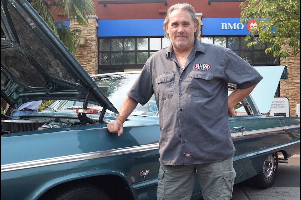 Donovan Nixon brought his 1964 Chevrolet Impala SS to the Langford Show and Shine. (Brendan Mayer/News Staff) 