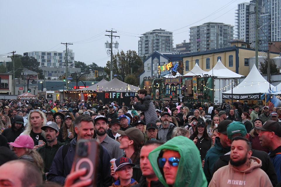 Rifflandia started wet, but rain didn’t keep people home.