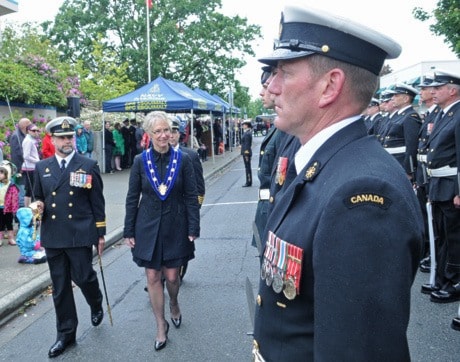 Esquimalt Freedom of the Township 6