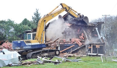 House in West Bay demolished