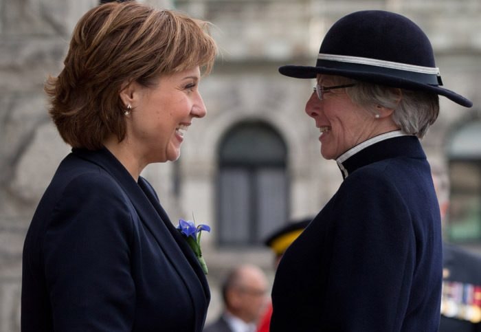 Christy Clark, Judith Guichon