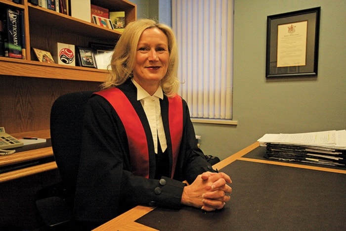 Christine Lowe has been a provincial court judge since August 2015.