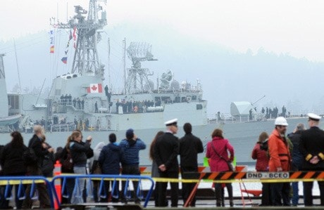 HMCS Regina Returns 2