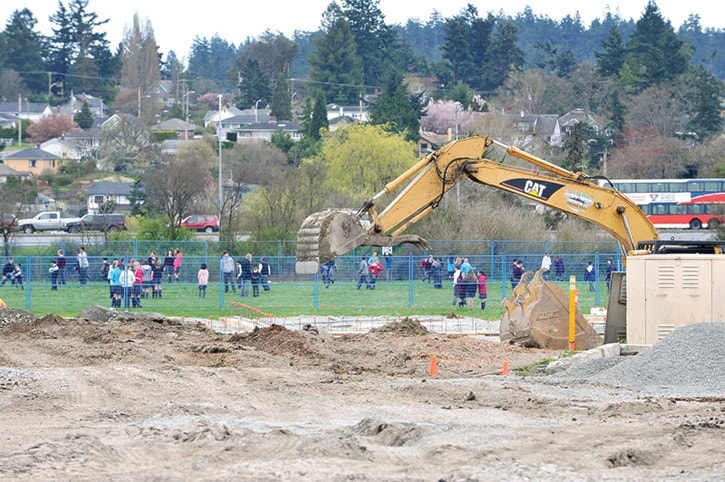 construction on West Burnside