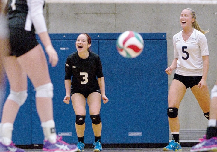 Camosun College Chargers Women's Volleyball team vs Vancouver Island University Mariners