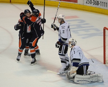 Victoria Royals vs Kamloops game 3 playoffs