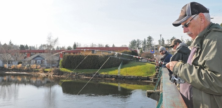 Craigflower Bridge Fishermen