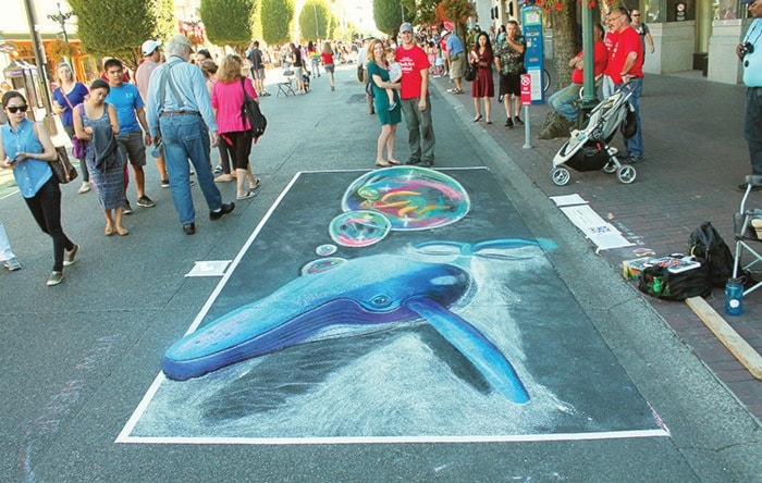Chalk art festival