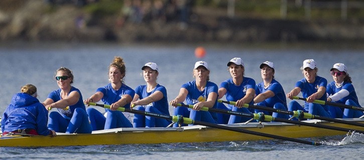 Crews compete at the Head of the Gorge