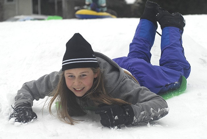 Snow in Oak Bay SA