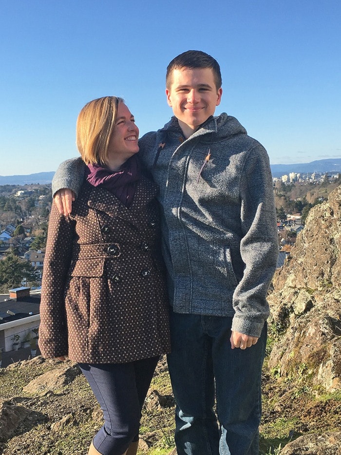 Photo contributed
Andrea Hasey is pictured with her 16-year-old son Ethan.