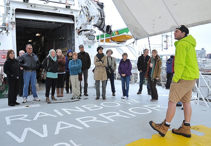 Rainbow Warrior tours