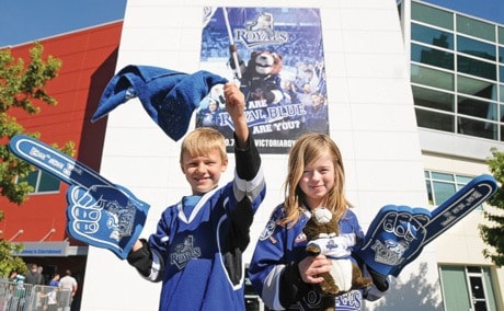 Victoria Royals fans