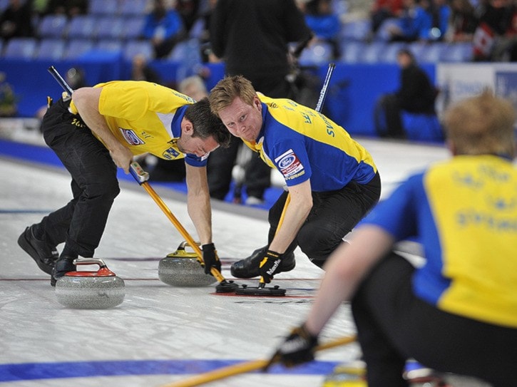 World Men's Curling-Gold game