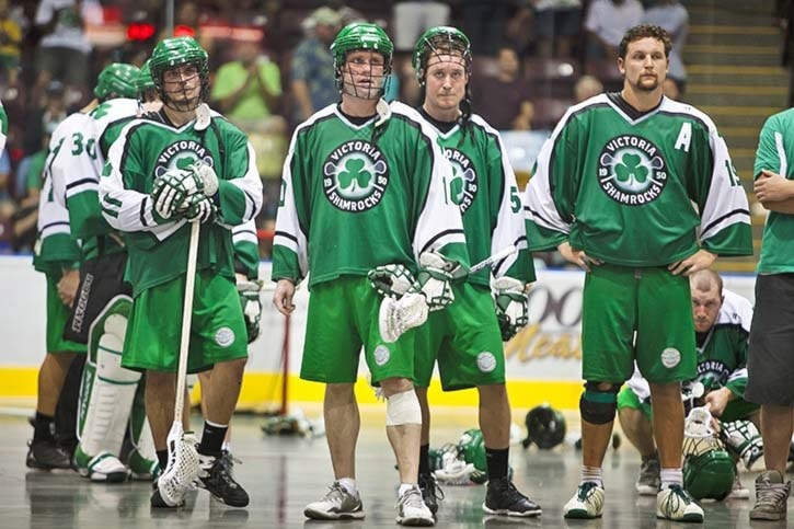 Six Nations Chiefs win the Mann Cup beating the Victoria Shamrocks Lacrosse Club 8-5 in game 6