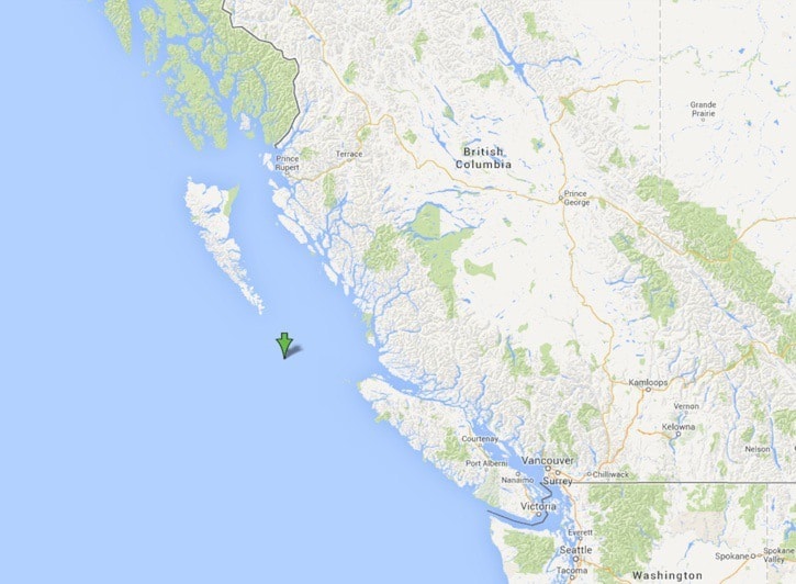 32944BCLN2007EarthquakeoffBCCoast