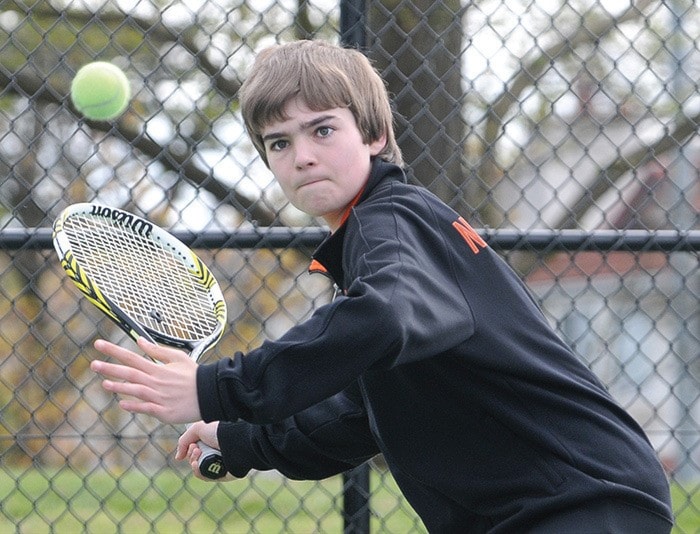 Youth tennis star-Aaron Diemer