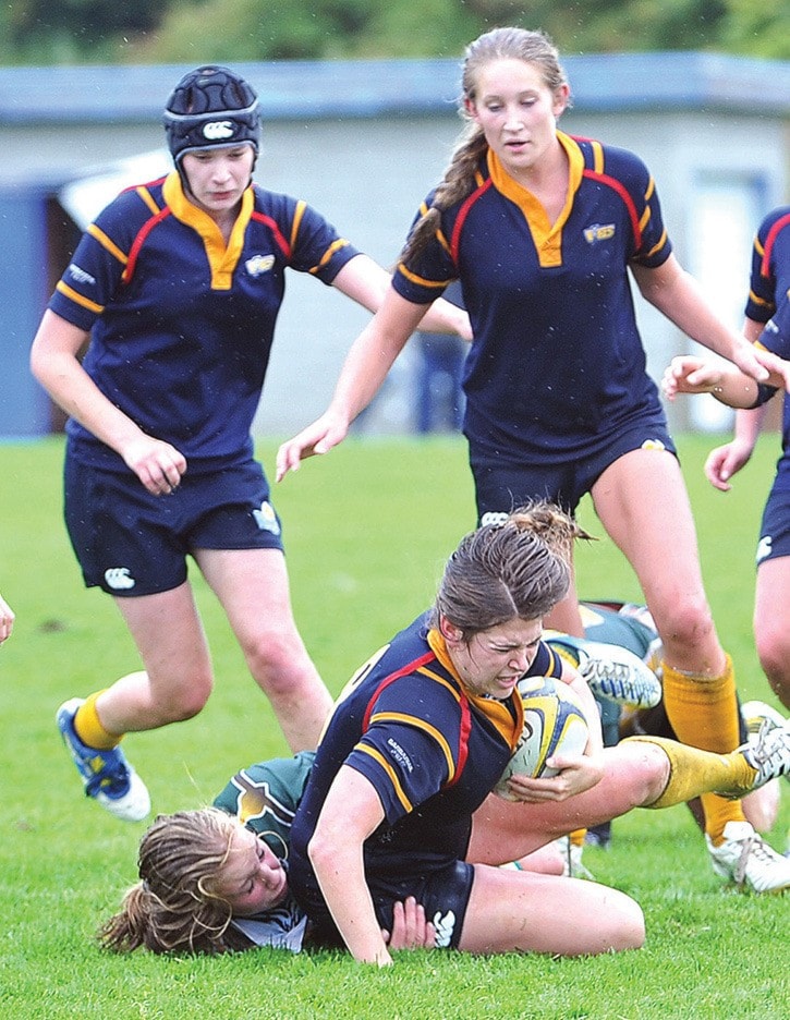 Vikes womens rugby vs Alberta