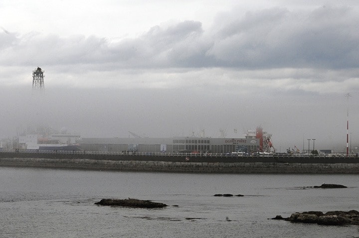 Fog at Ogden Point