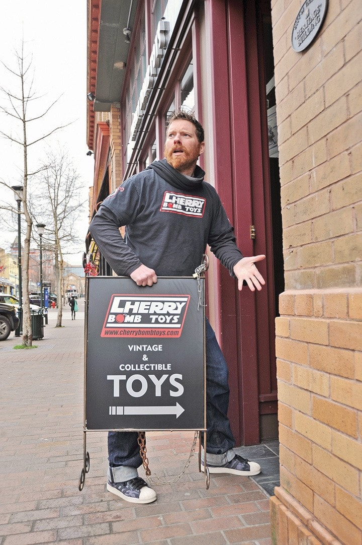 Sandwich Board Signs-Cherry Bomb Toys