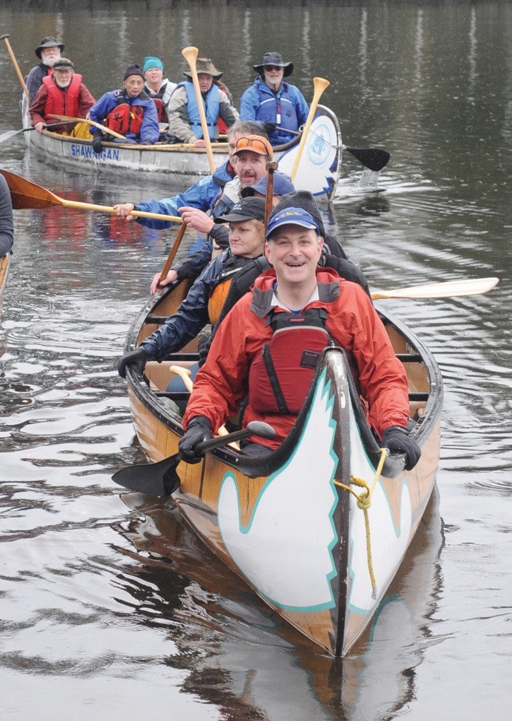 Paddle For the Kids- voyager canoes practice