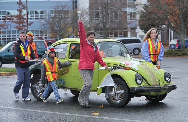 UVic United Way Bug Push