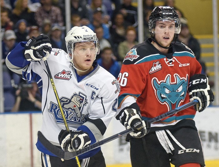 Victoria Royals vs Kelowna Rockets playoff