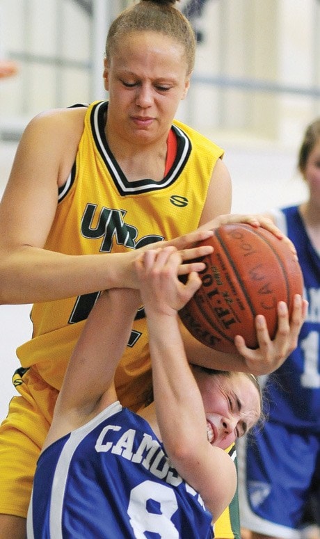 Camosun women bball vs UNBC