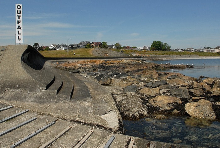 Sewage Outfall Sign 2