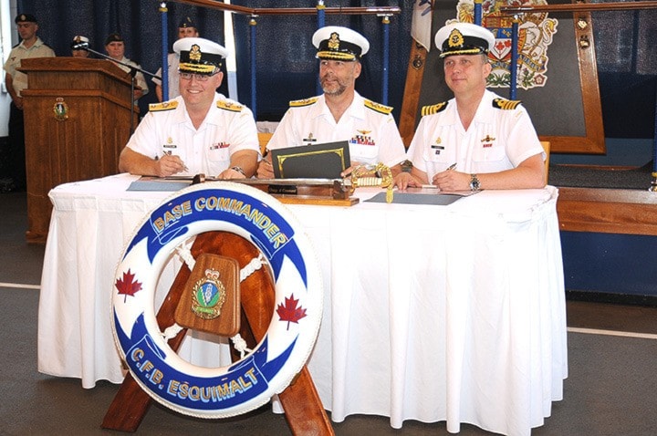 Change of Command CFB Esquimalt