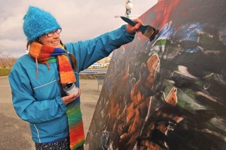 Enbridge Protest-Anne Hansen