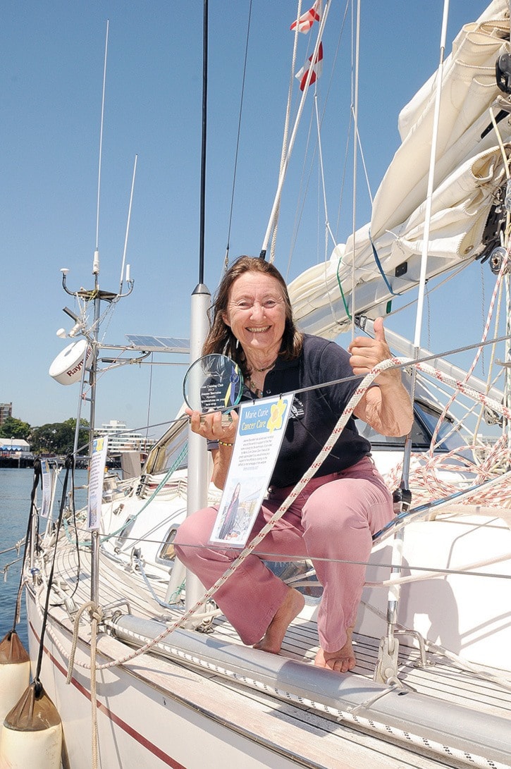 Jeanne Socrates-oldest solo sailor