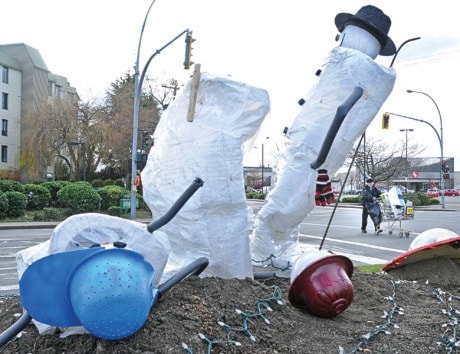 snowmen mischief