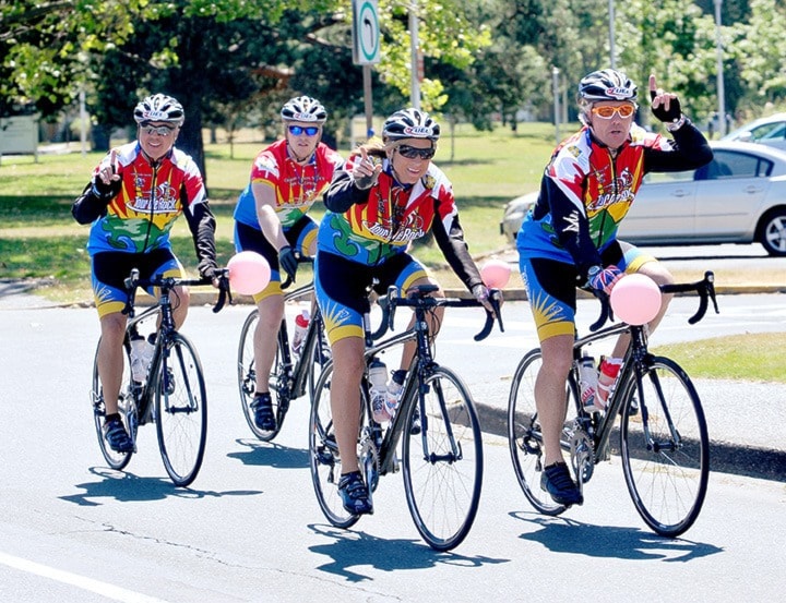 24 Hour Bike Ride Cops For Cancer