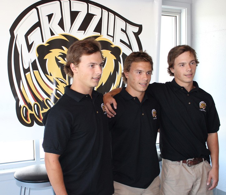 Grizzlies order up a triple shot - Greater Victoria News