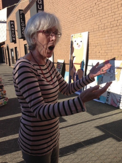 Jennifer Ferris is one of the members of the Victoria Storytellers Guild.