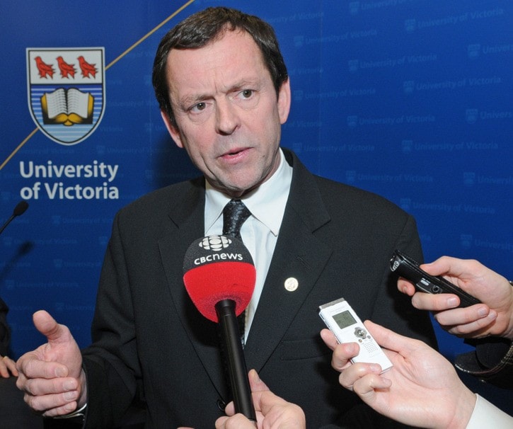 UVic President Prof. Jamie Cassels 2