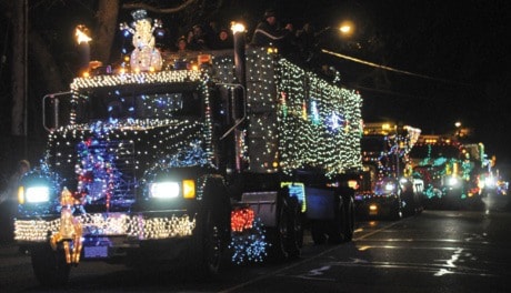 Lighted Truck Parade