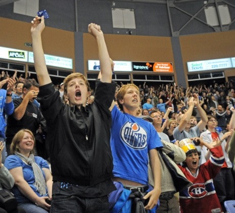 Victoria Royals vs the Vancouver Giants-home opener