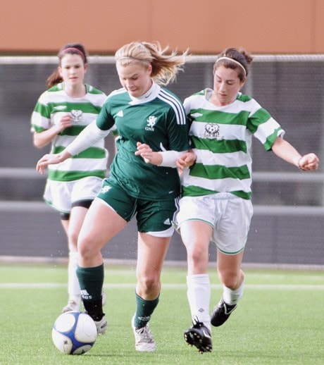 Oak Bay vs GNS soccer