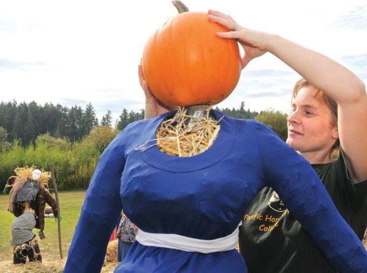 Scarecrow and Children's Harvest Festival