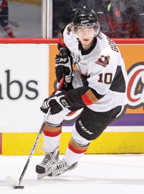 Brad Watson/Calgary Hitmen
WHL forward Alex Gogolev