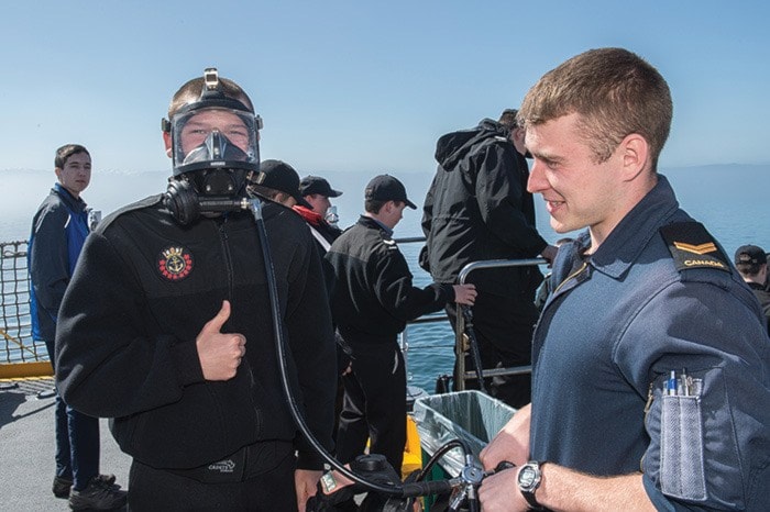 Cadet Day Sail on board HMCS OTTAWA